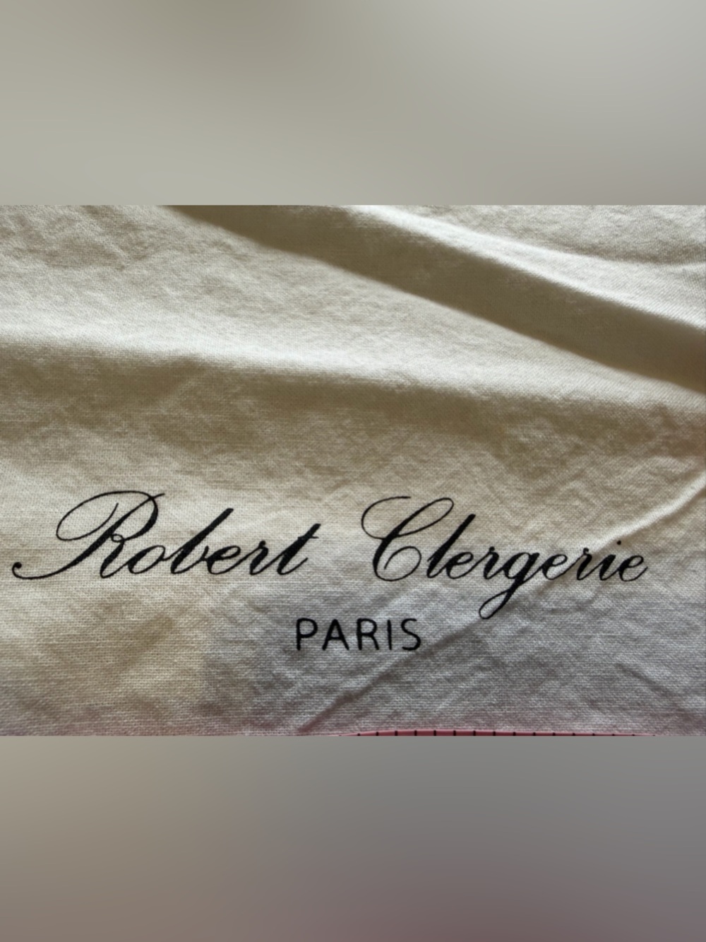 AUTHENTIC Robert Clergerie Dust Bag Shoes Handbag Travel Storage 13½ x 9 In
